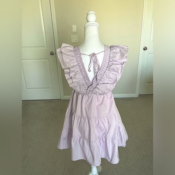NWOT Altar’d State Levender Mini Dress Size Large - Picture 4 of 8